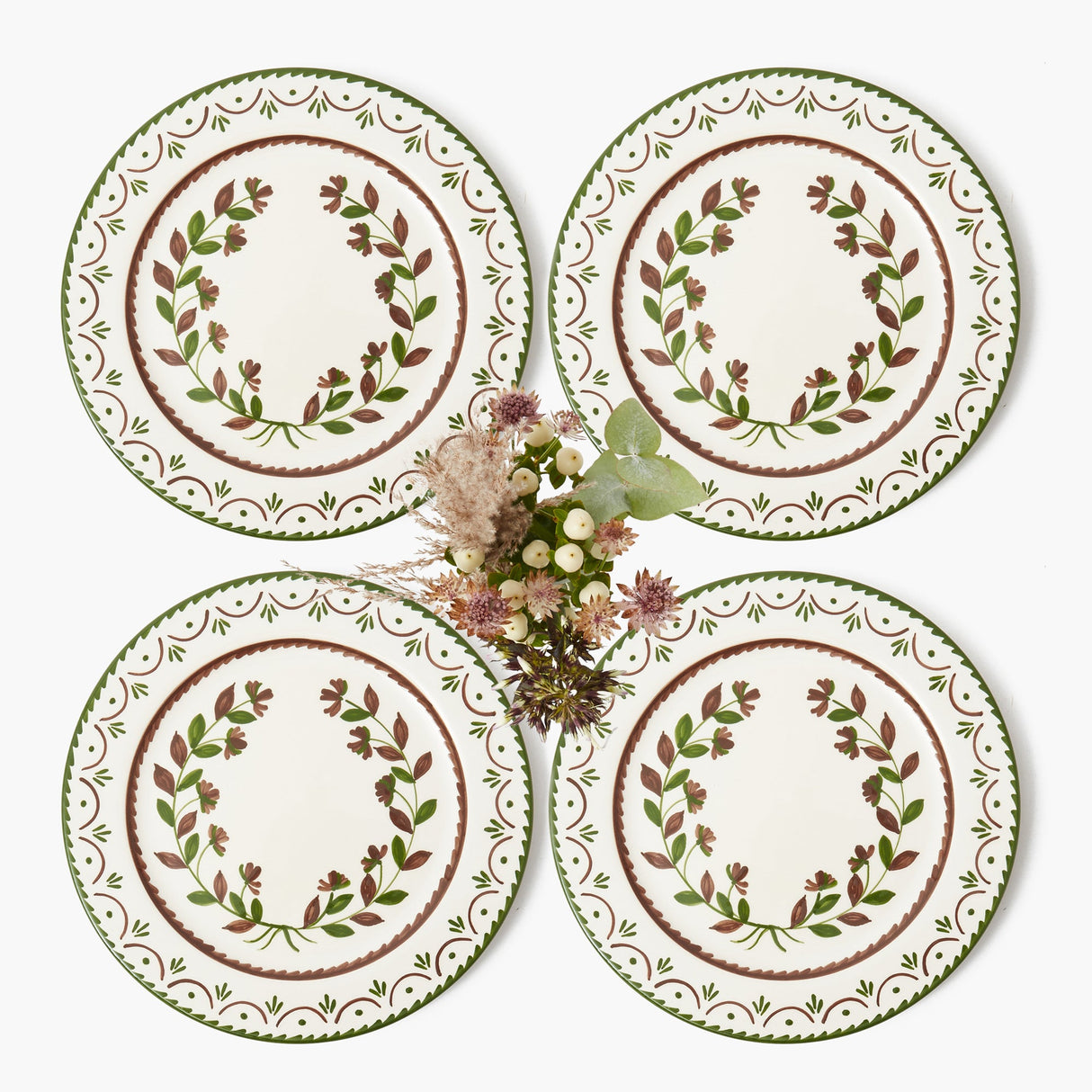 Chocolate Josephine Dinner Plates (Set of 4)