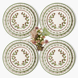 Chocolate Jospehine Dinner & Starter Plates (Set of  8)