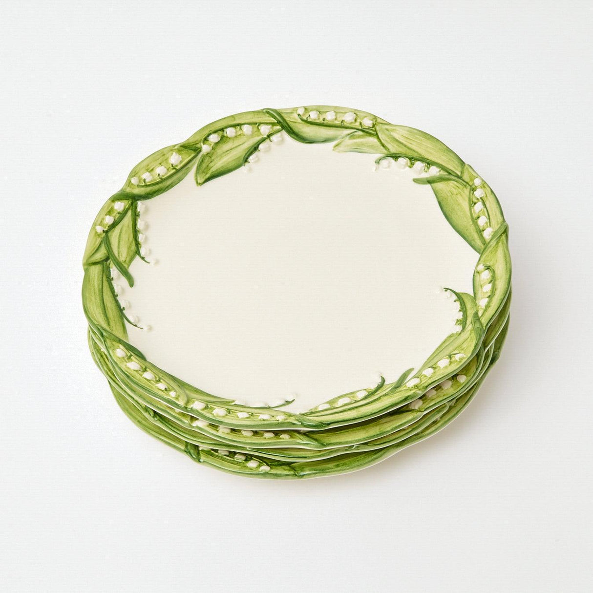 Lily of the Valley Dinner Plates (Set of 4)