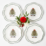 Mrs. Alice Christmas Tree Starter Plate (Set of 4)