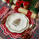 Mrs. Alice Christmas Tree Starter Plate (Set of 4)