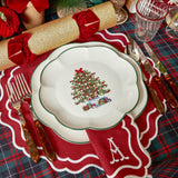 Mrs. Alice Christmas Tree Starter Plate (Set of 4)