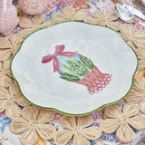 Scalloped Easter Dinner Plate (Set of 4)