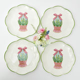 Scalloped Easter Dinner Plate (Set of 4)