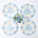 Seville Blue Gardênia Starter Plate (set of 4)