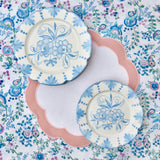 Seville Blue Gardênia Starter Plate (set of 4)