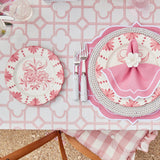 Seville Pink Gardênia Dinner & Starter Plates (Set of 8)