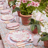 Seville Pink Gardênia Starter Plate (set of 4)