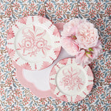 Seville Pink Gardênia Starter Plate (set of 4)