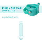 Aqua Flip + Sip Cap (20oz Bottle)