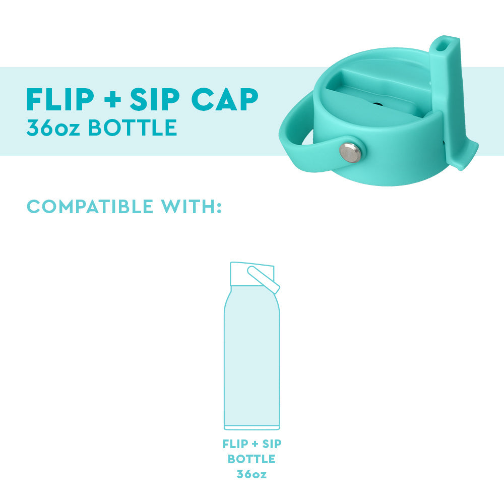 Aqua Flip + Sip Cap (36oz Bottle)