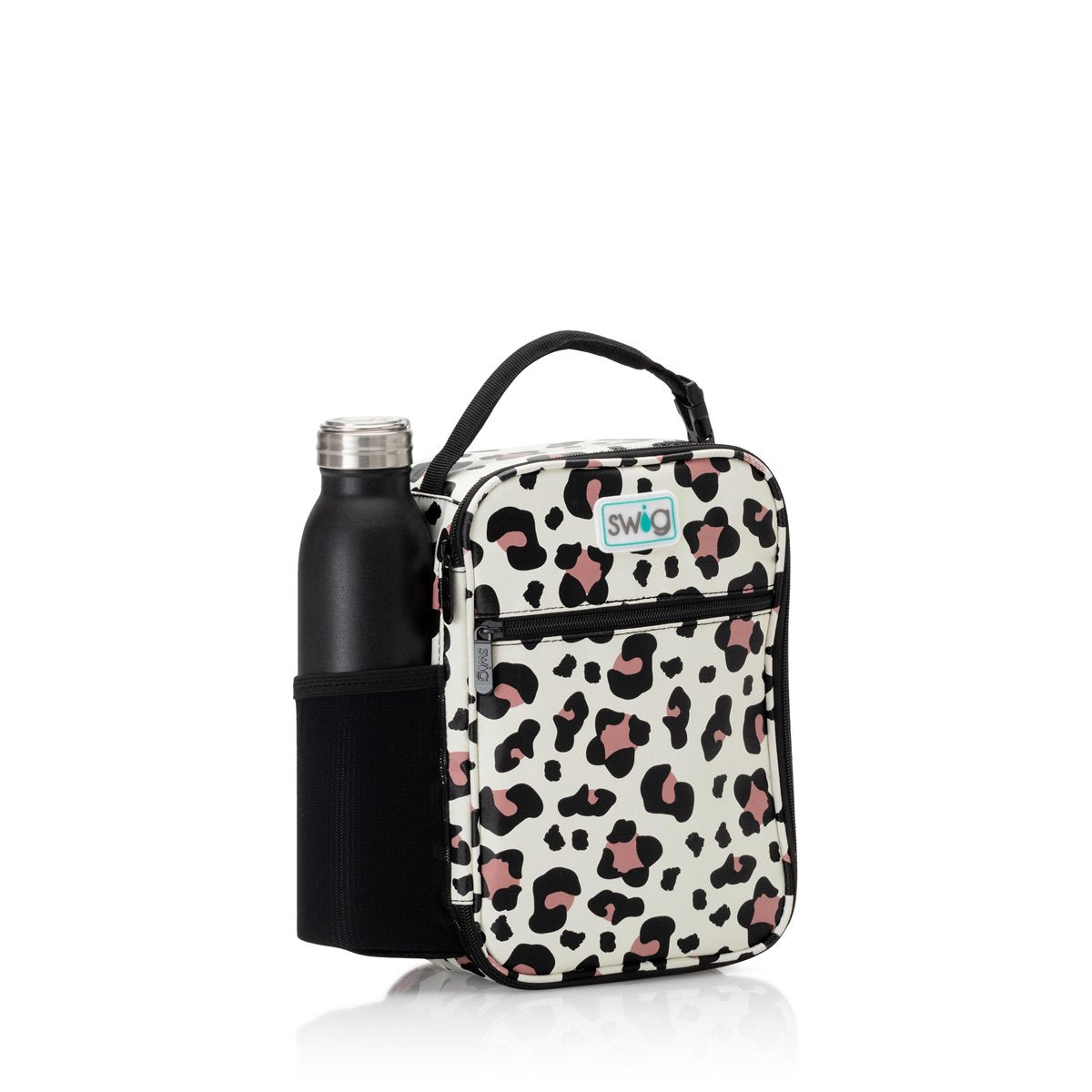 Bolsa para almuerzo Boxxi de lujo con estampado de leopardo