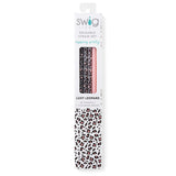 Juego de pajitas reutilizables Luxy Leopard + Blush