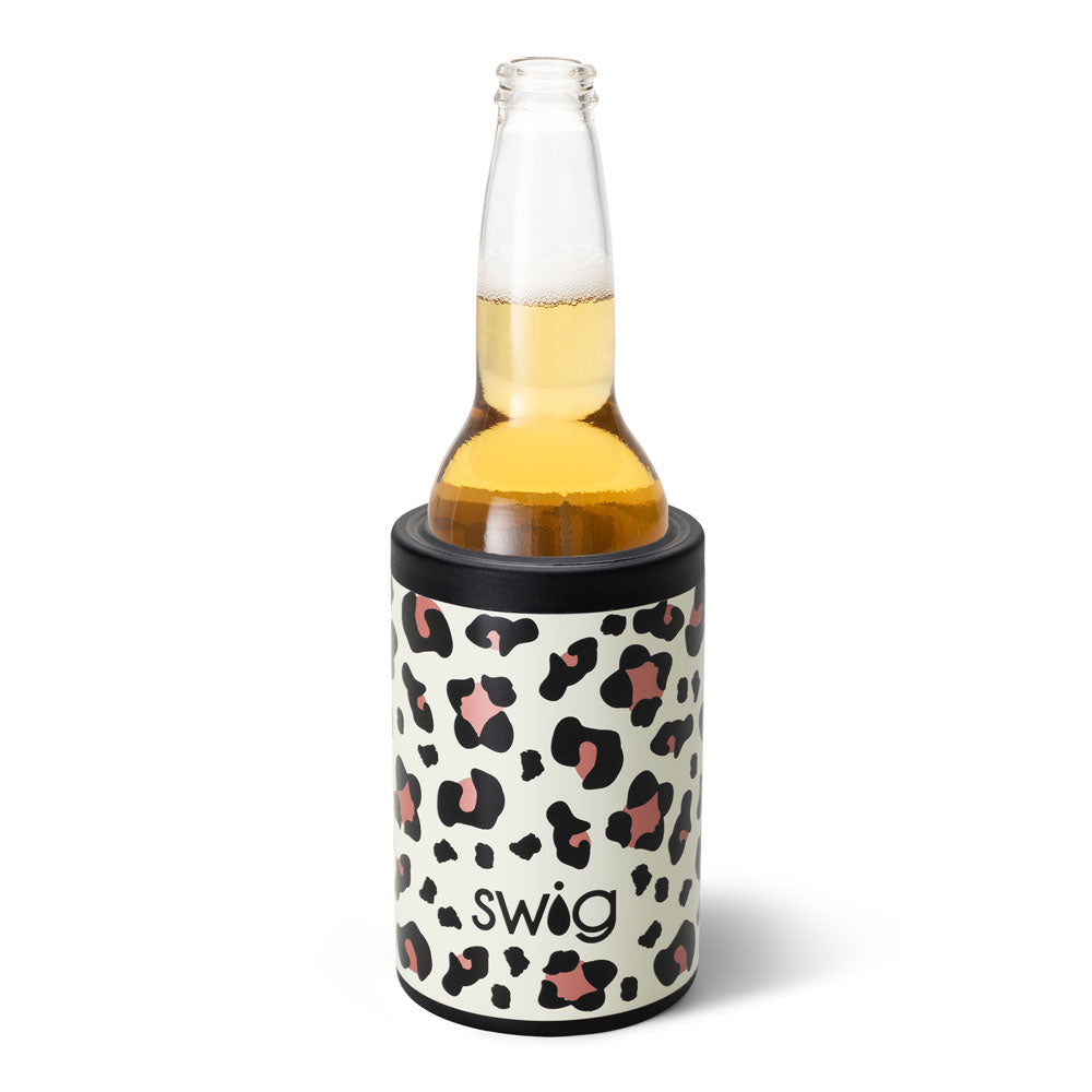 Enfriador de latas y botellas Luxy Leopard (12 oz)