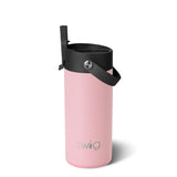 Blush Flip + Sip Slim Tumbler (12oz)