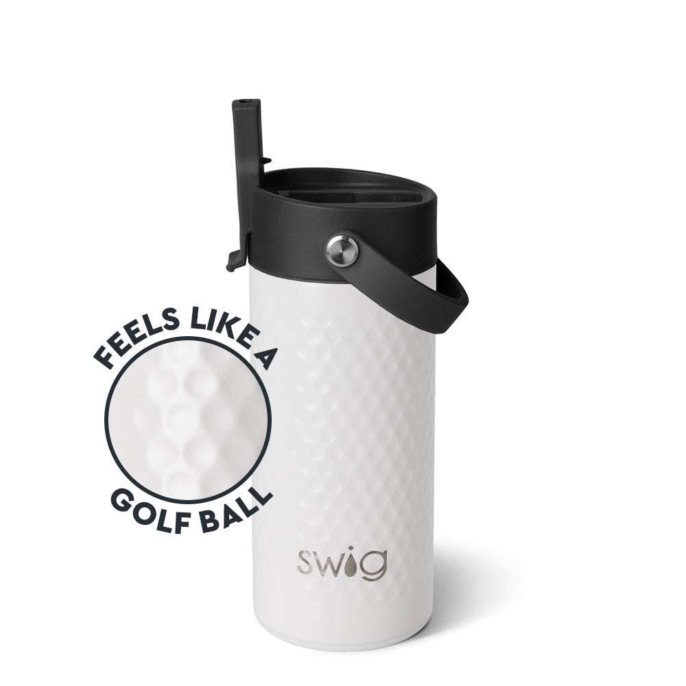 Golf Ball Flip + Sip Slim Tumbler (12oz)