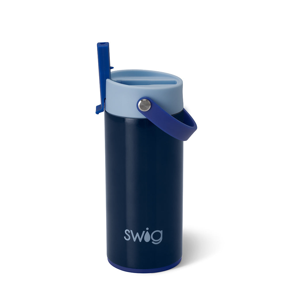 Blue Tide Flip + Sip Slim Tumbler (12oz)