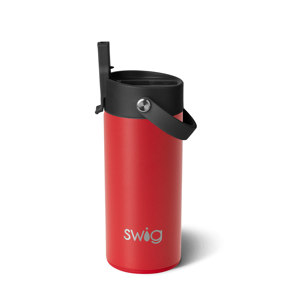 Red Flip + Sip Slim Tumbler (12oz)