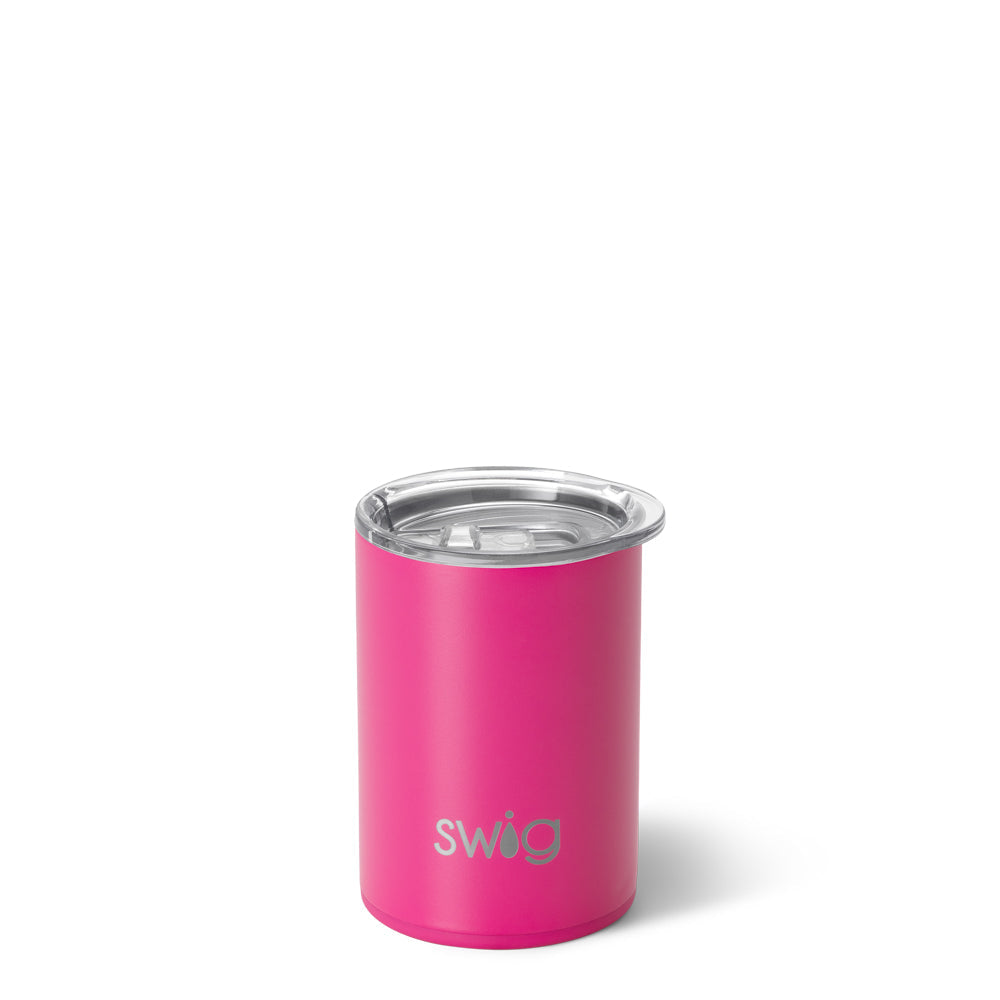 Hot Pink Short Tumbler (12oz)