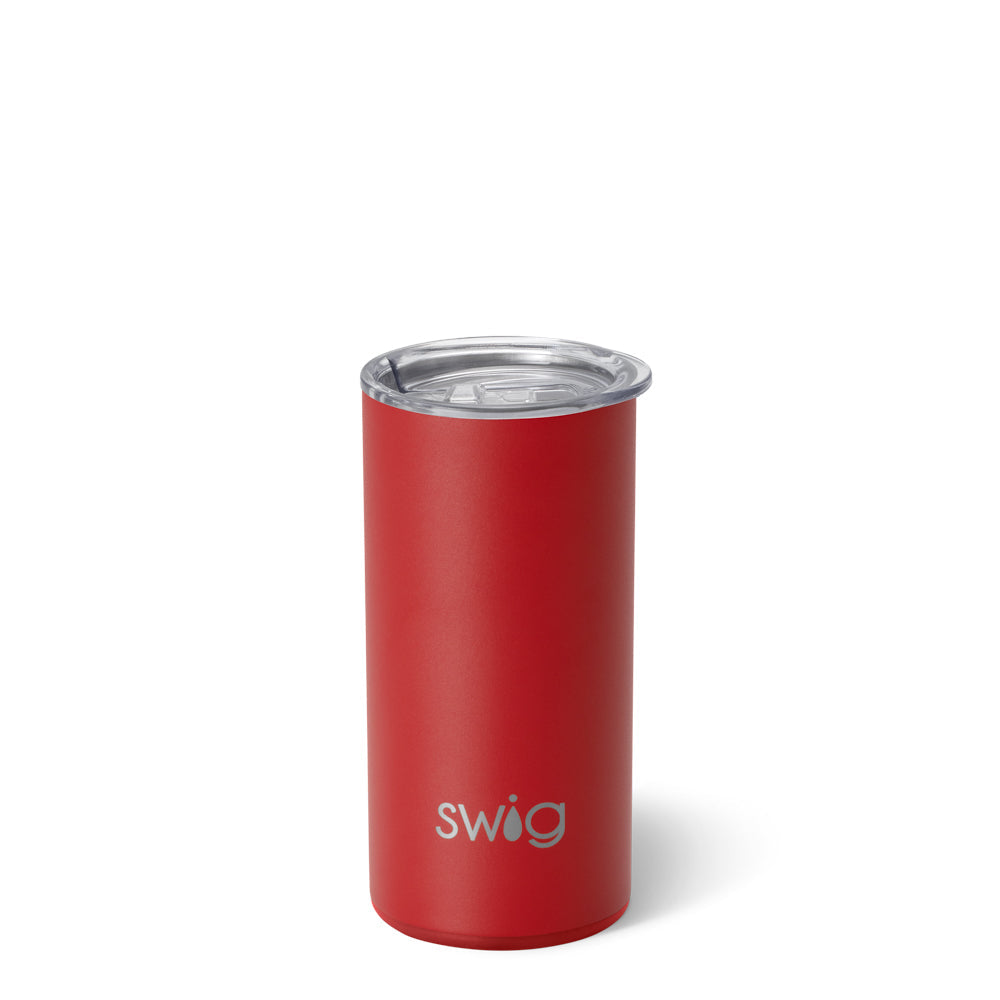 Crimson Slim Tumbler (12oz)