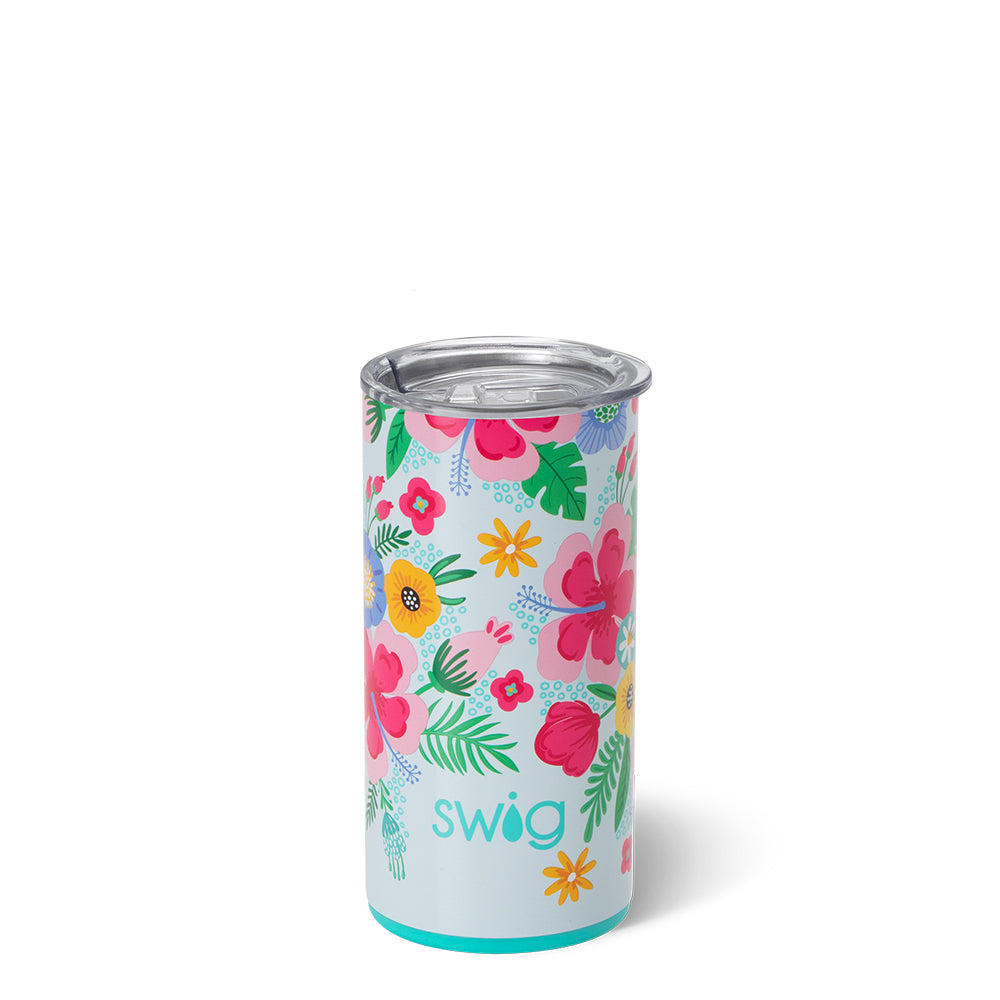 Island Bloom Slim Tumbler (12oz)