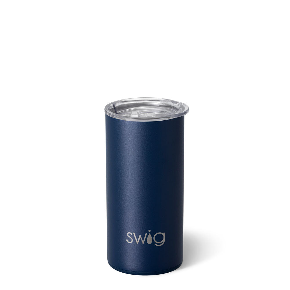 Navy Slim Tumbler (12oz)