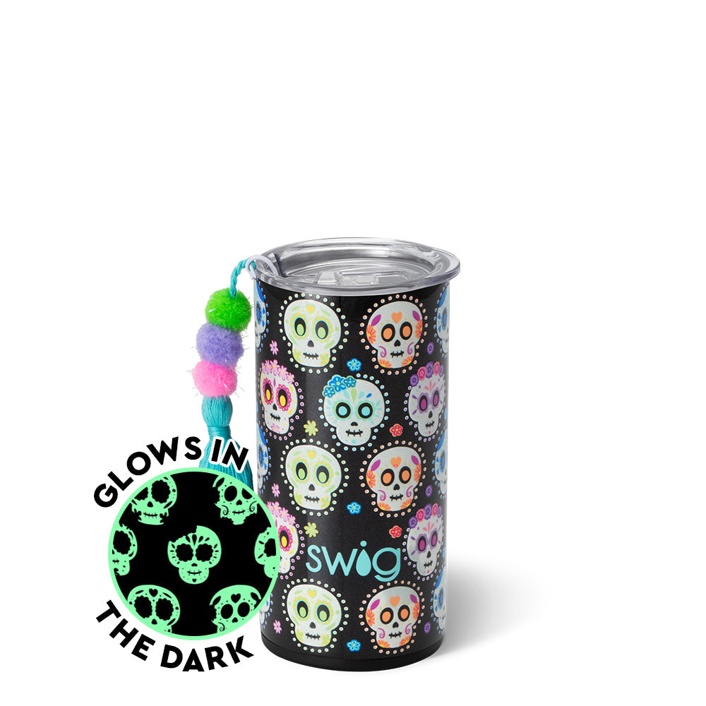 Sugar Skulls Slim Tumbler (12oz)