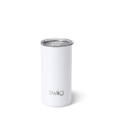 White Slim Tumbler (12oz)