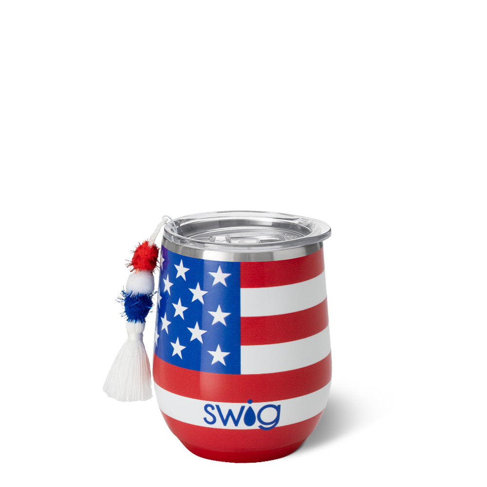 All American Stemless Wine Cup (12oz)