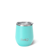 Aqua Stemless Wine Cup (12oz)