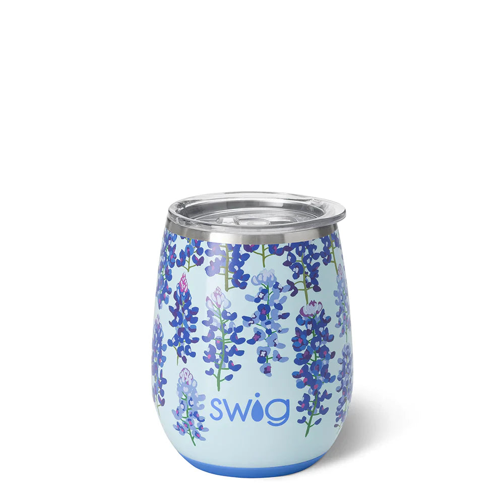 Bluebonnet Stemless Wine Cup (14oz)