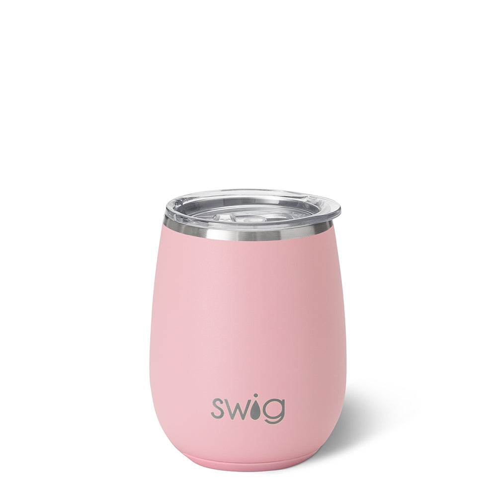 Blush Stemless Wine Cup (14oz)