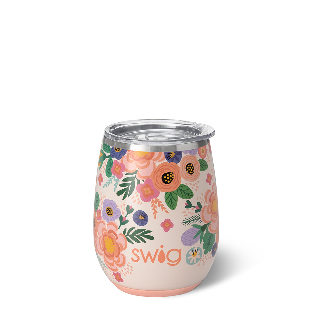 Full Bloom Stemless Wine Cup (14oz)