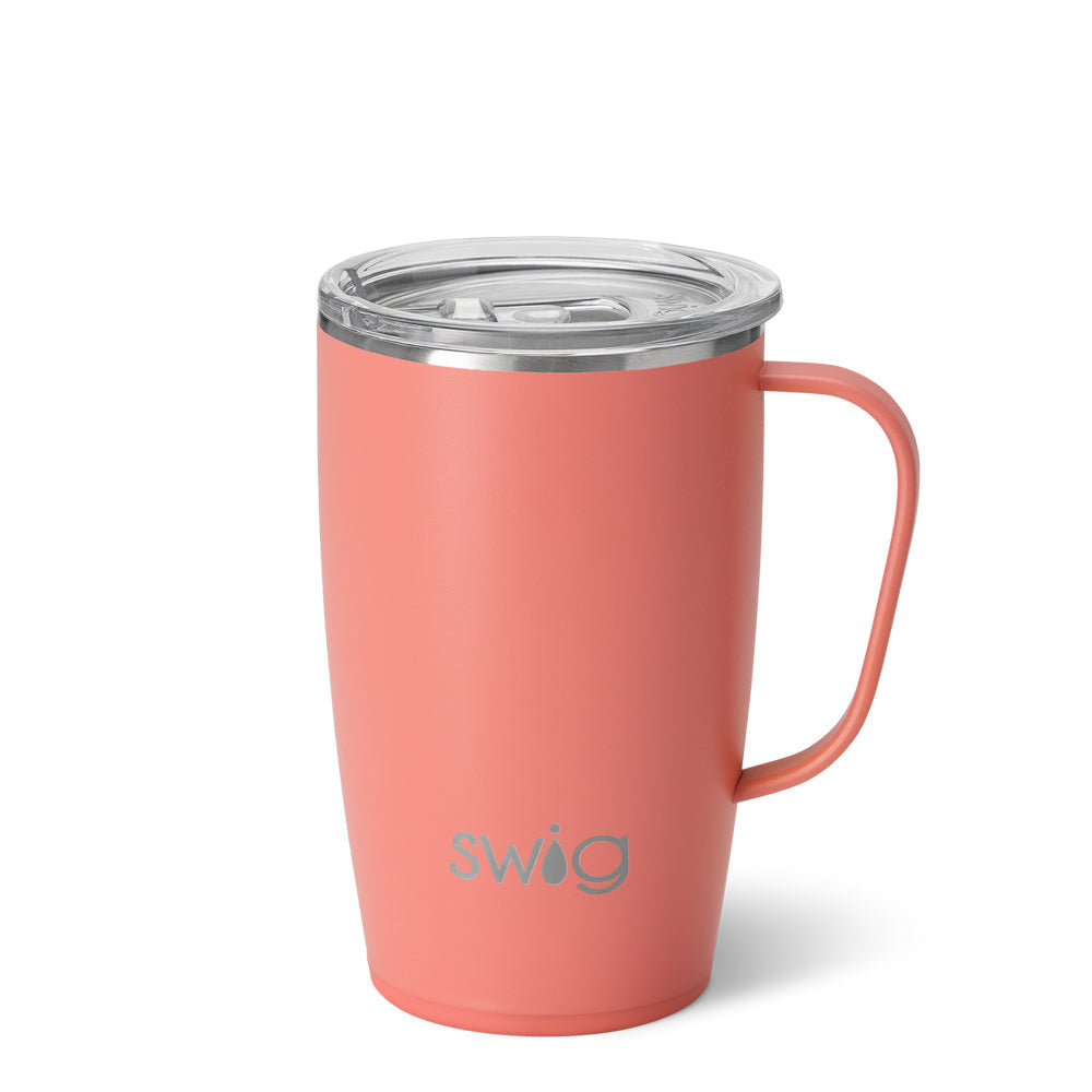 Coral Travel Mug (18oz)