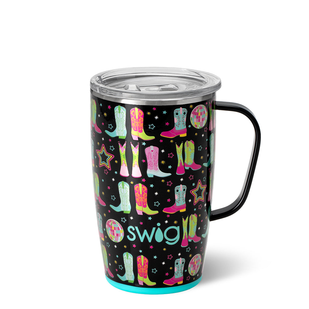 Taza de viaje Disco Cowgirl (18 oz)