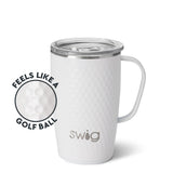 Taza de viaje con forma de pelota de golf (18 oz)