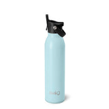 Shimmer Aquamarine Flip + Sip Bottle (20oz)