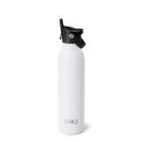 White Flip + Sip Bottle (20oz)