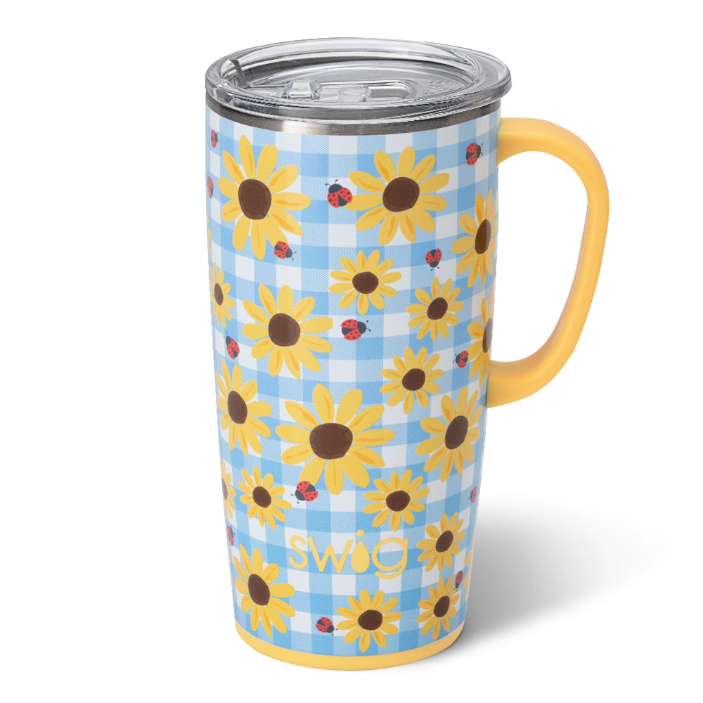 Taza de viaje con forma de cesta de picnic (22 oz)