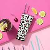 Vaso de lujo con estampado de leopardo (22 oz)