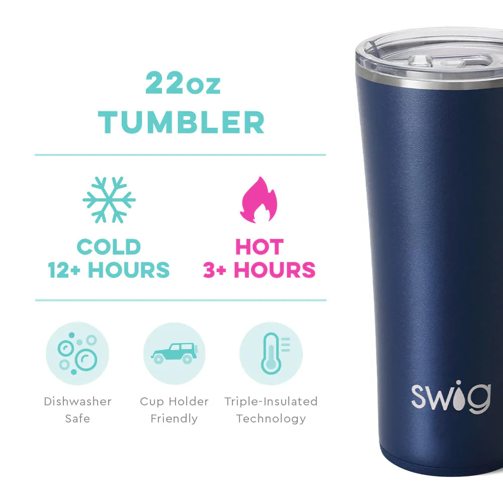 Tumbler - Matte Navy