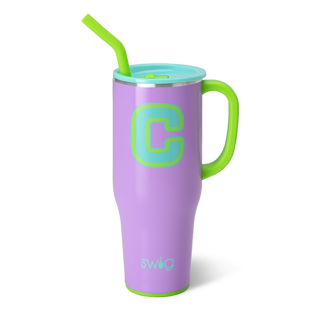 Ultra Violet Initial C Mega Mug (40oz)