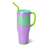 Ultra Violet Initial M Mega Mug (40oz)