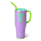 Ultra Violet Initial T Mega Mug (40oz)