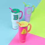 Tutti Frutti Initial A Mega Mug (40oz)