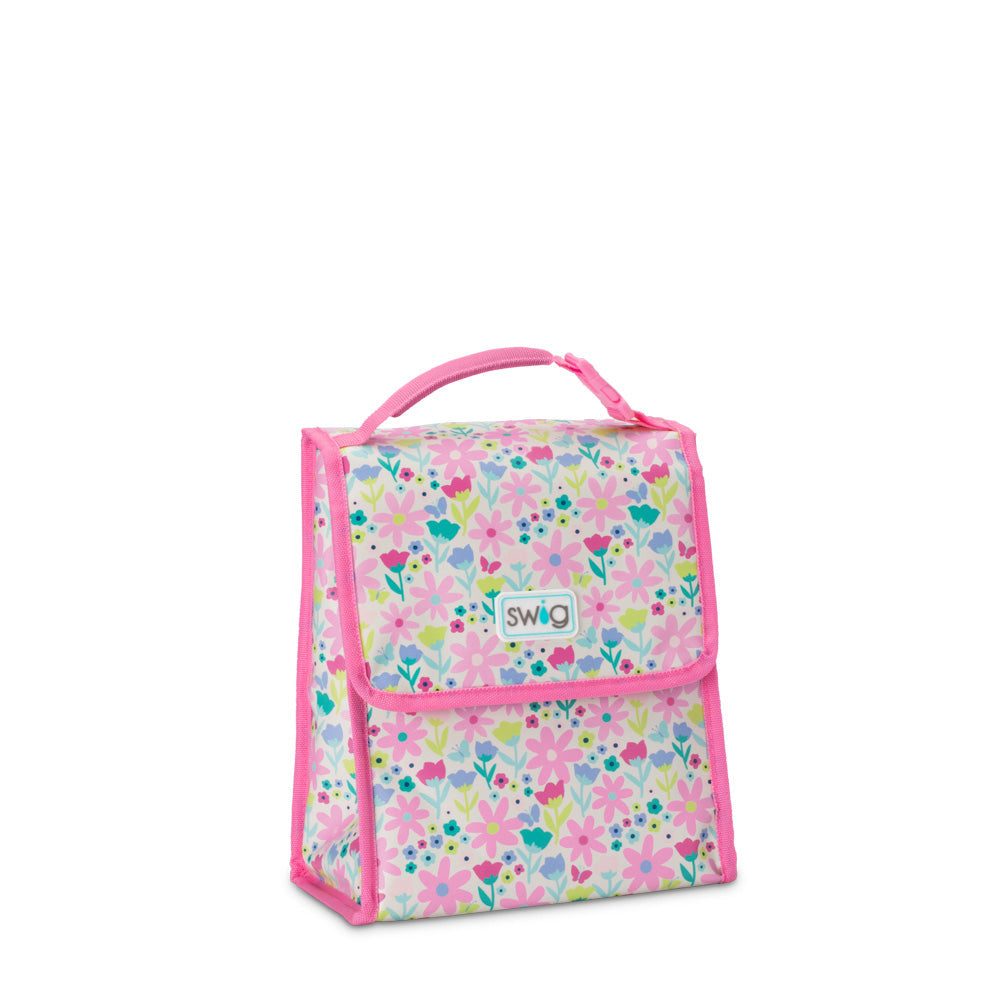 Bolsa para el almuerzo plegable Flower Power