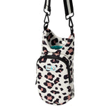 Luxy Leopard Water Bottle Sling