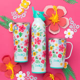 Island Bloom Flip + Sip Bottle (26oz)