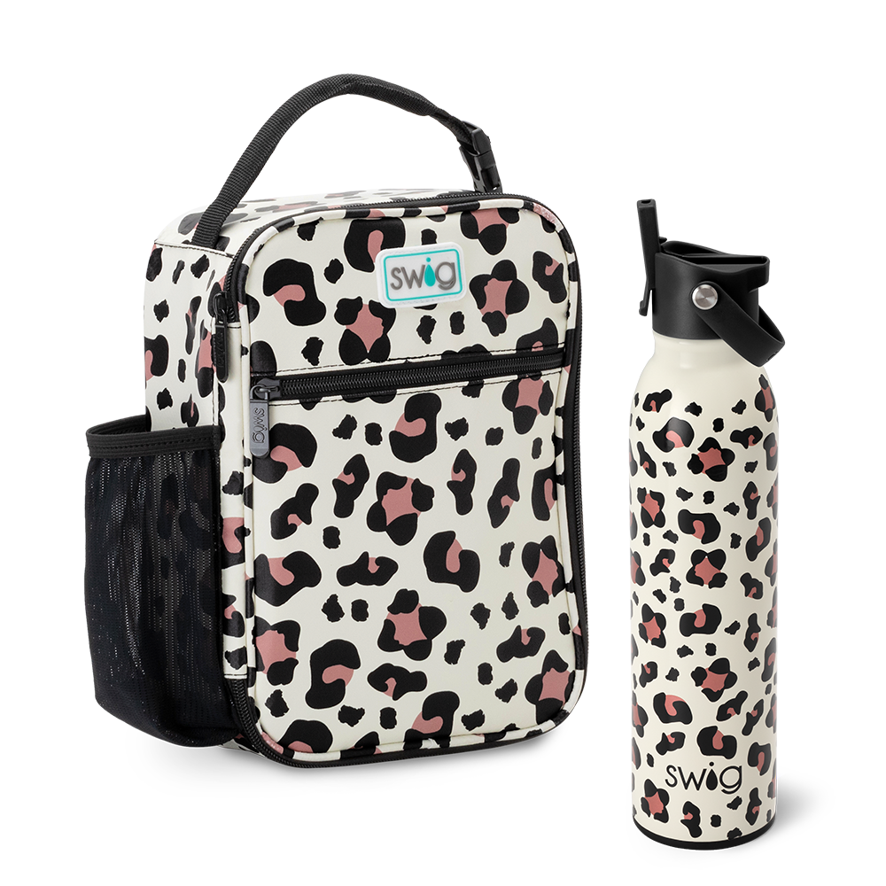 Luxy Leopard Lunch Buddy Set