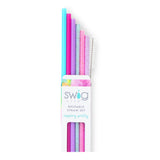 Cloud Nine Glitter Reusable Straw Set